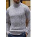 Autumn and Winter New High Neck Men's Sweater