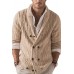 Men's Lapel Winter Warm Casual Collar Sweater