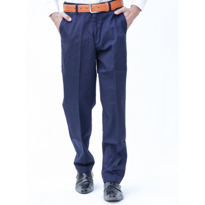 Dress Pant Trouser Formal For Men Dark Navy Blue